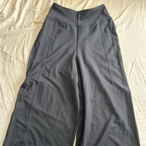 Black Lululemon Wide-Leg Pants